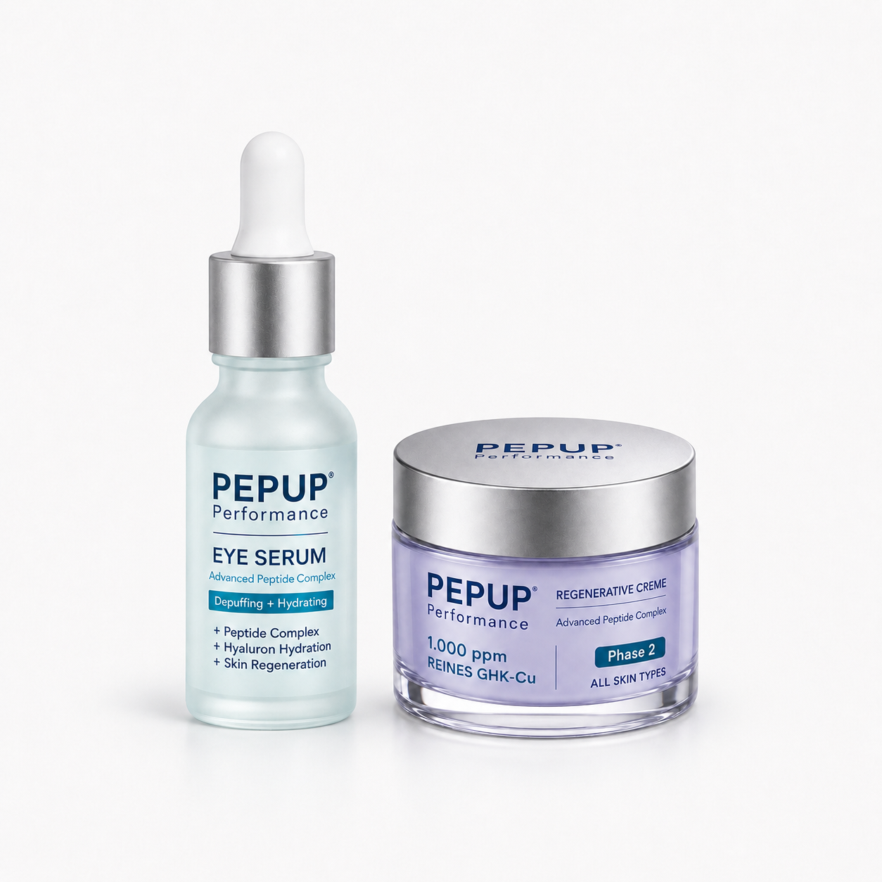 PEPTIDE BUNDLE - Eye-Serum & Phase 2 Creme