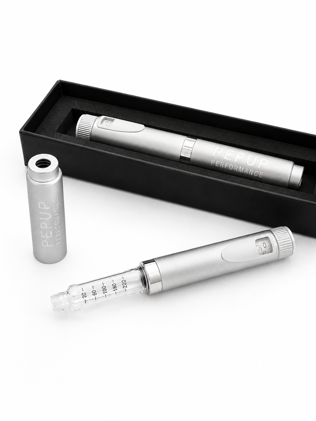PEPUP Performance Pen, Insulinpen, gold & silber – Bild 3
